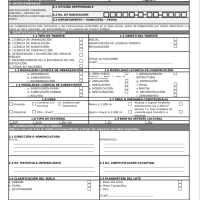 Formulario Unico nacional